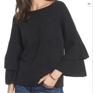 Madewell Tiered Sleeve Sweater